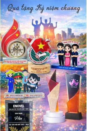 Kỷ Niệm Chương Thủy Tinh - Pha Lê.