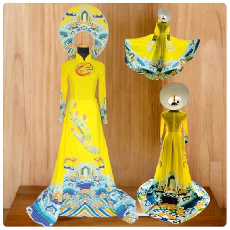 Áo Dài Vàng Áo Dài Vàng