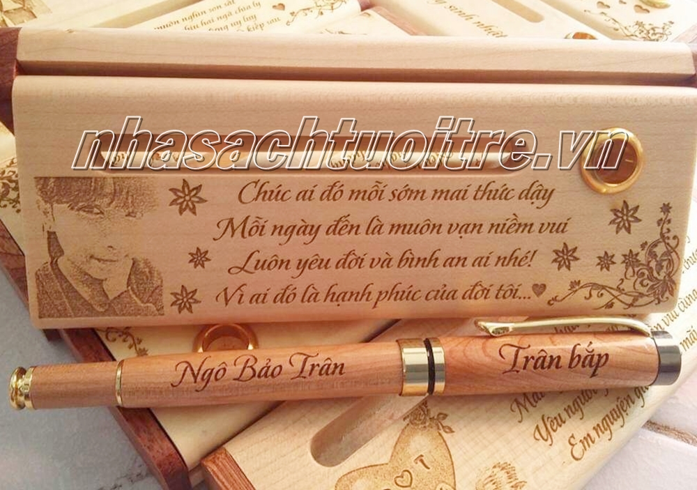 Bút Gỗ Khắc Bút Gỗ Khắc