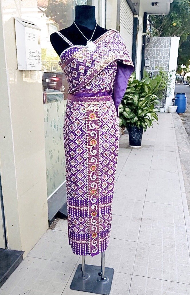 Khơ me Hoa Văn Tím Khơ me Hoa Văn Tím