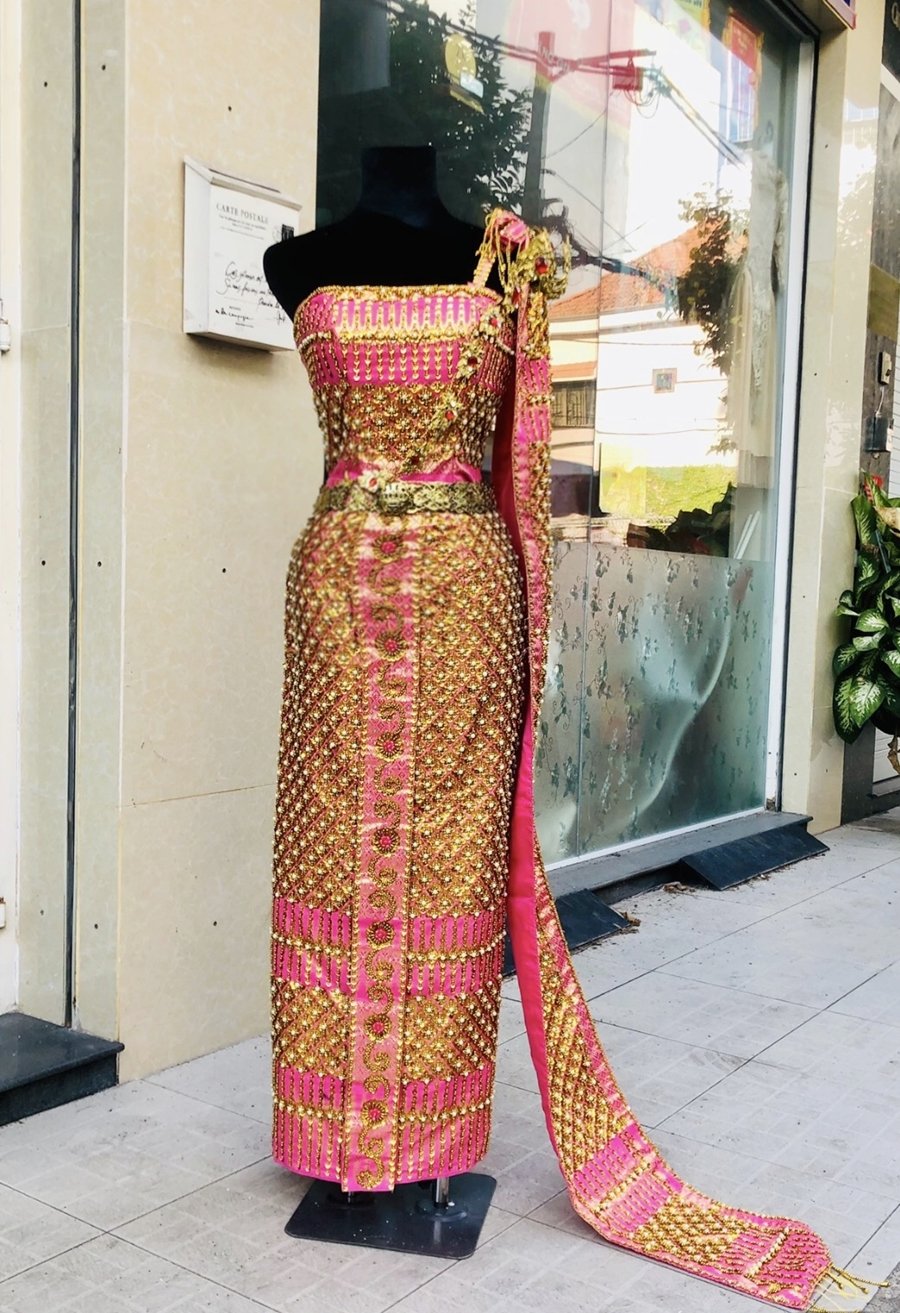 Khơ me Hoa Văn Hồng Khơ me Hoa Văn Hồng