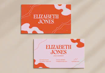 Business Card - Mẫu 16 Business Card - Mẫu 16