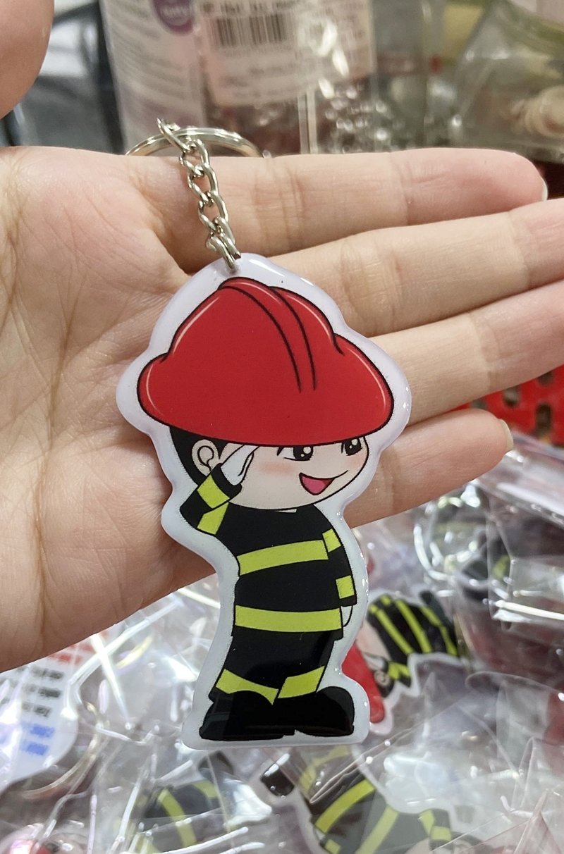 Móc Khóa Chibi Lính Cứu Hỏa Móc Khóa Chibi Lính Cứu Hỏa