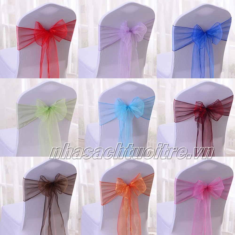 Nơ Ghế - Mẫu 35 Nơ Ghế - Mẫu 35
