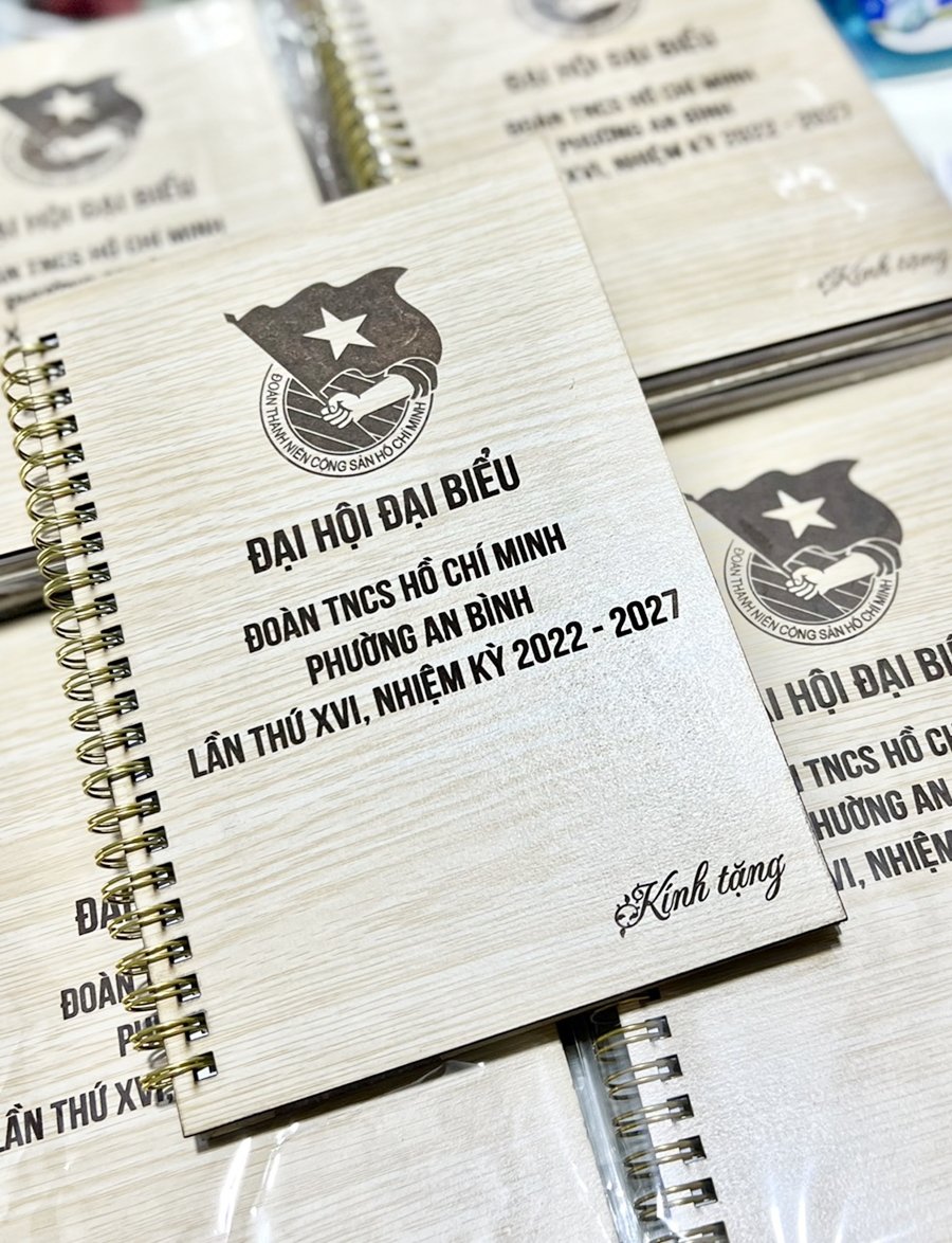 Sổ Bìa Gỗ A5 - Phường An Bình Sổ Bìa Gỗ A5 - Phường An Bình