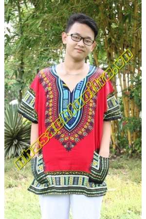 Châu Phi - Áo Daishiki Nam