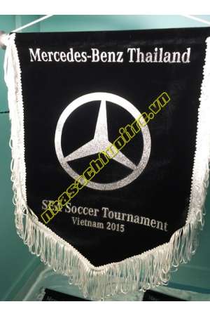 Nhung Cao Cấp In Kim Tuyến - Mecedes Benz A3