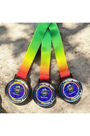 Huy Chương Kim Loại - Viền 5 màu