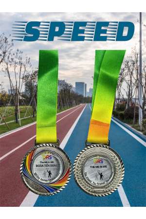 Huy Chương Kim Loại - Viền 5 màu