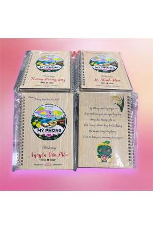 Sổ Bìa Gỗ