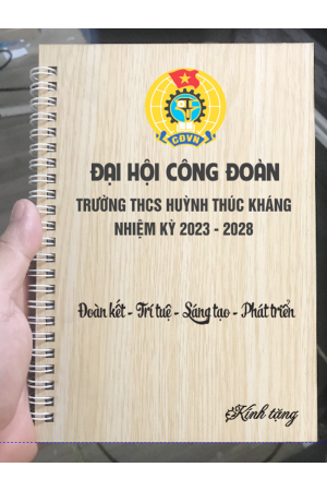 Sổ Bìa Gỗ - Trường THCS Huỳnh Thúc Kháng