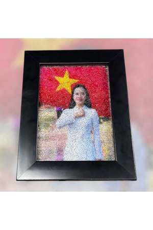 Tranh gạo A5