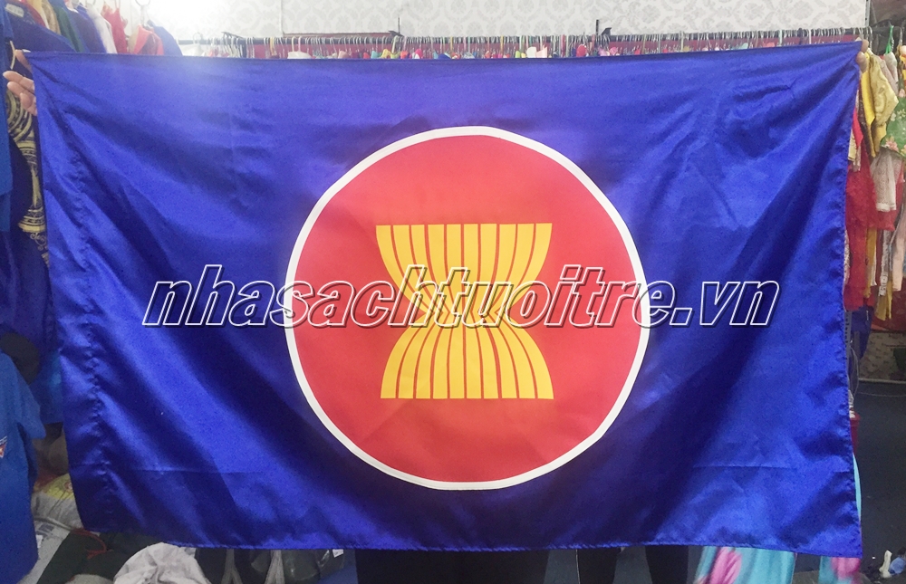 Cờ Asean 100 x 150 cm